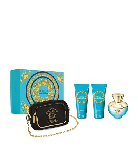 versace dylan turquoise 100ml gift set|dylan turquoise versace 100ml.